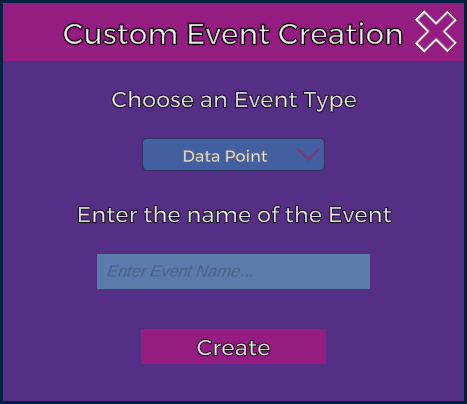 Add New Event Popup